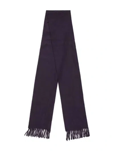 Pre-owned Kuna Alpaca Scarf In Purple