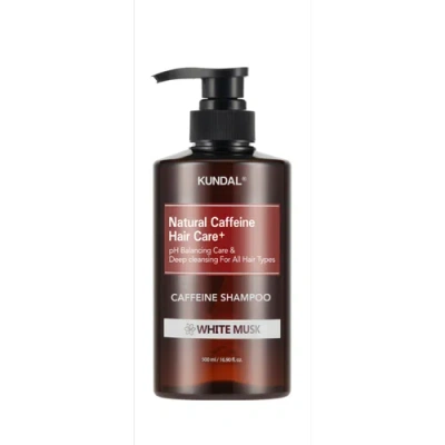Kundal Caffeine Scalp Care Shampoo In Transparent