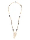 Kundo Beaded Necklace In Multi