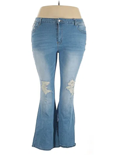 Pre-owned Kunmi Jeans In Blue