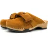Kunsten Embla Bow Clog In Brown