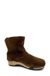 Kunsten Holly Genuine Shearling Boot In Brown
