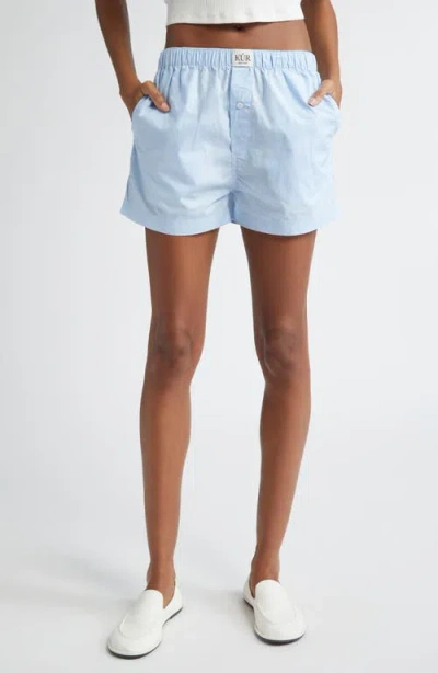 Kúr Cotton Boyshorts In Blue