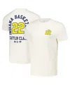 Kür8ted Men's And Women's Caitlin Clark Cream Indiana Fever Player Id Arch T-shirt In Cream