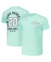 Kür8ted Men's And Women's Sabrina Ionescu Mint New York Liberty Player Id Arch T-shirt
