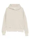 Kuro Distressed-effect Hoodie In Multi