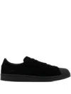 Kuro Superstar Suede Sneakers In Black