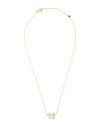 Kurshuni Bambini Necklace Woman Necklace Gold Size - 925/1000 Silver, Cubic Zirconia In Gold