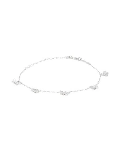 Kurshuni Butterfly Bracelet Woman Bracelet Silver Size - 925/1000 Silver, Cubic Zirconia