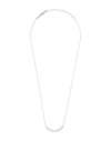 Kurshuni Erin Necklace Woman Necklace Silver Size - 925/1000 Silver, Cubic Zirconia In Silver
