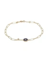 Kurshuni Key Bracelet Woman Bracelet Gold Size - 925/1000 Silver, Enamel In Gold
