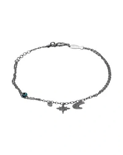 Kurshuni Starry Woman Bracelet Silver Size - 925/1000 Silver, Cubic Zirconia