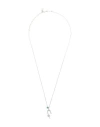 Kurshuni Starry Woman Necklace Silver Size - 925/1000 Silver, Cubic Zirconia In Silver