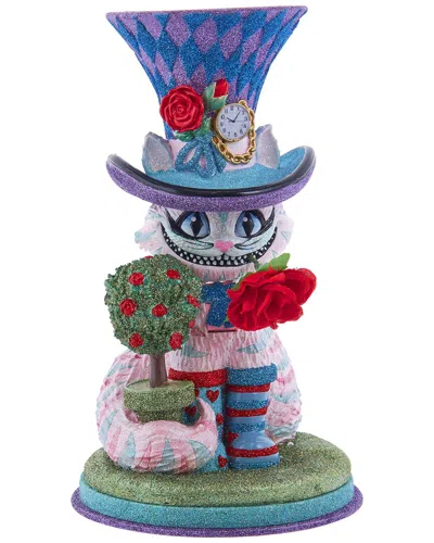 KURT ADLER KURT ADLER 10-INCH HOLLYWOOD NUTCRACKERS CHESHIRE CAT NUTCRACKER