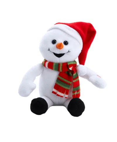 Kurt Adler 10-inch Laughing And Farting Snowman In Multicolored