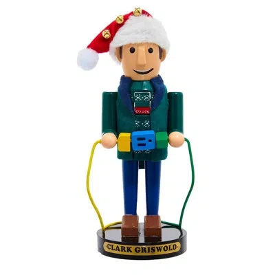 Kurt Adler 10 Inch National Lampoon-foots Christmas Vacation Clark Griswold Nutcracker In Multicolored