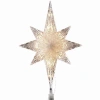 Kurt Adler 10-light 11" Bethlehem Star Tree Topper In Gold