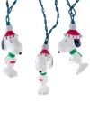 Kurt Adler 10-light 11-foot Peanuts Snoopy Light Set In Multi