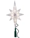 Kurt Adler 10-light 11-inch Bethlehem Star Treetop In White