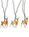 Kurt Adler 10-light 4.5in Plastic Reindeer Light Set