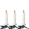 Kurt Adler 10-light Clip-on Candle Light Set In White