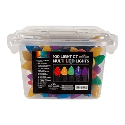 Kurt Adler 100 C7 Multicolored String Lights