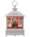 Kurt Adler 10.25-inch Battery-operated Usb Led Lighted Nutcracker Suite Water Lantern In Gray