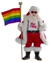 Kurt Adler 10in Fabriché Pride Santa