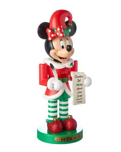 Kurt Adler 10in Minnie The Elf Nutcracker In Multi