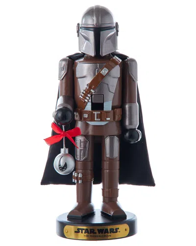 Kurt Adler 10in Star Wars Mandalorian Nutcracker In Brown