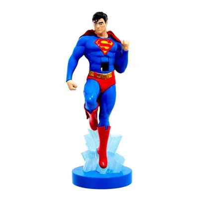 Kurt Adler 10-inch Dc Comics Superman Nutcracker In Multicolored