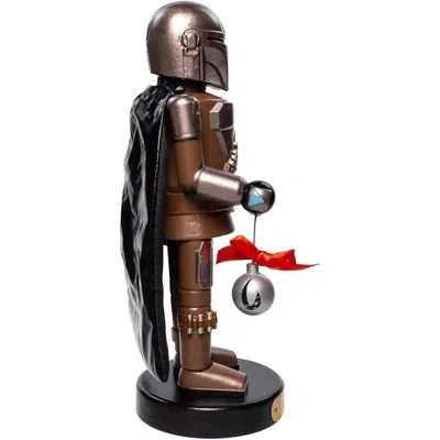 Kurt Adler 10-inch Star Wars Mandalorian Nutcracker In Brown