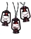 Kurt Adler 10/l Copper Lantern Light Set In Multicolor