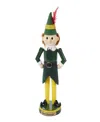 Kurt Adler 11 Inch Wooden Buddy The Elf Nutcracker In Multicolored