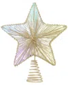 Kurt Adler 11.5-inch 27-light Multicolor Led Star Tree Topper In Multi