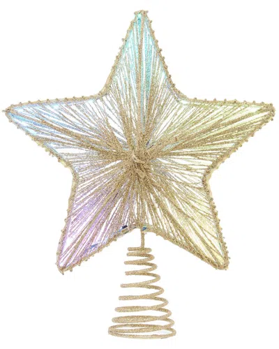 KURT ADLER KURT ADLER 11.5-INCH 27-LIGHT MULTICOLOR LED STAR TREE TOPPER