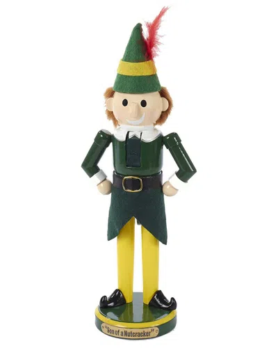 Kurt Adler 11in Wooden Buddy The Elf Nutcracker