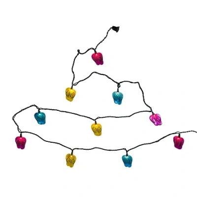 Kurt Adler 12' 10-light Flip-flops String Lights In Multi