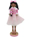 Kurt Adler 12-inch African American Clara Nutcracker In Pink