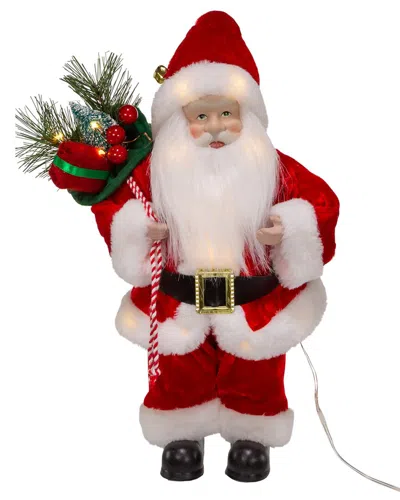 Kurt Adler 12in Battery-operated Led Lighted Santa