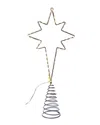 Kurt Adler 12in Bethlehem Star Twinkle Treetop