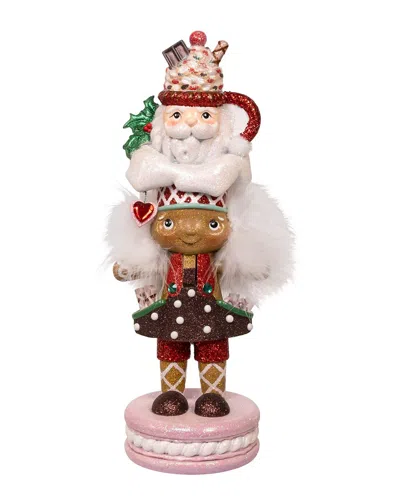 Kurt Adler 12in Hollywood Nutcrackers Gingerbread With Santa Mug Hat  Nutcracker In Multi