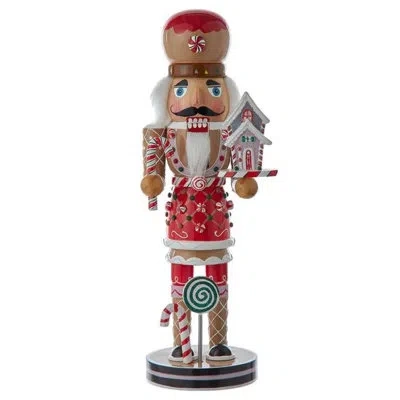 Kurt Adler 12-inch Gingerbread Nutcracker In Multi