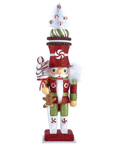 Kurt Adler 13.5in Hollywood Candy Soldier Nutcracker In Multi