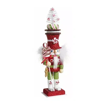 Kurt Adler 13.5-inch Hollywood Candy Soldier Christmas Nutcracker In Multi