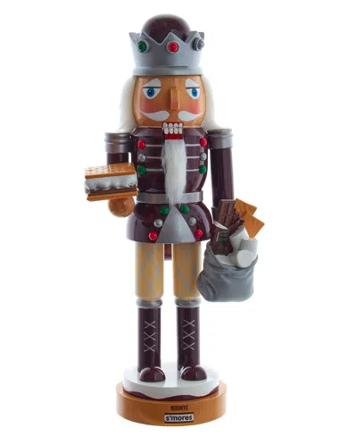Kurt Adler 14" Hershey's S'mores Nutcracker In Multicolored