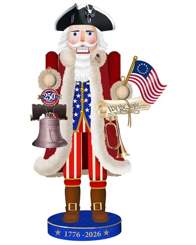 Kurt Adler 14-inch 250th Anniversary Of America Nutcracker In Multi