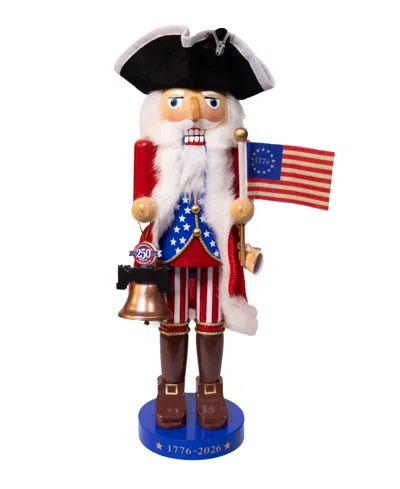 Kurt Adler 14-inch 250th Anniversary Of America Nutcracker In Multi