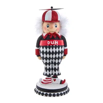 Kurt Adler 14.5-inch Hollywood Nutcrackers Tweedle Dum Nutcracker In Multicolored