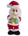 Kurt Adler 14in Battery-operated Dancing Jazz Santa